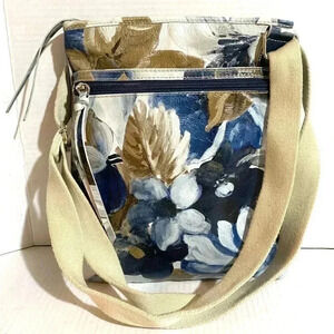 Maurizio Taiuti multicolor print vinyl crossbody handbag
